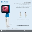 VIDEOLARINGOSCOPIO ONFOCUS® FLEX BLUE WAY W-BLADE MAC 1 Y MAC 3